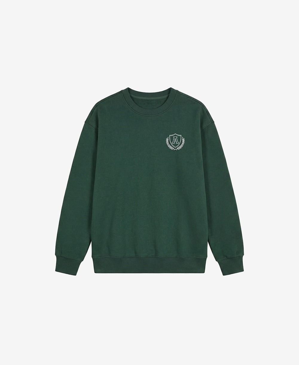 Athletic Crest Crewneck